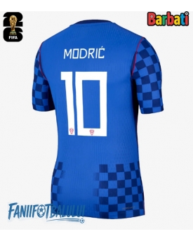 Croația Luka Modric #10 Tricou Fotbal Replică Mondial 2026 Barbati Deplasare